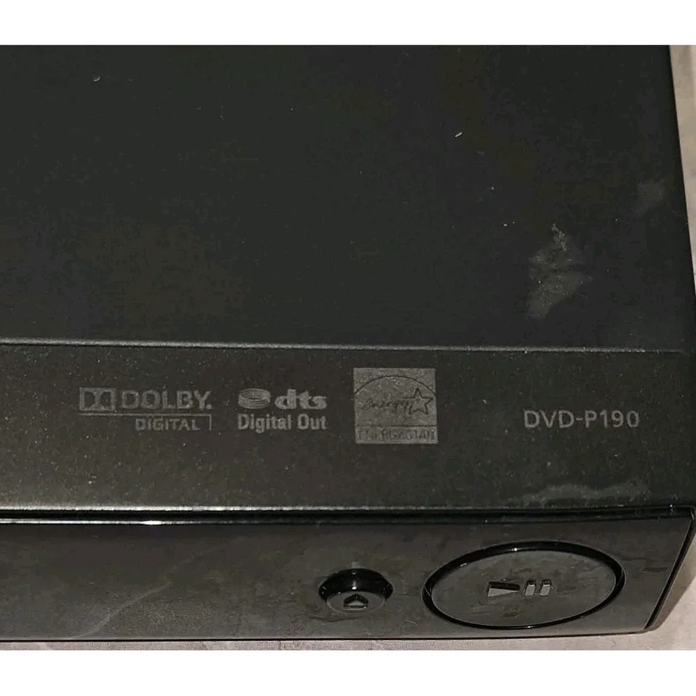 Samsung DVD-P190 DVD CD Player Remote Tested Dolby Digital Progressive Scan